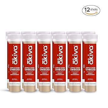 Ready To Drink Juice Apple Cider Vinegar Shots By Akiva Love Pack Of 12