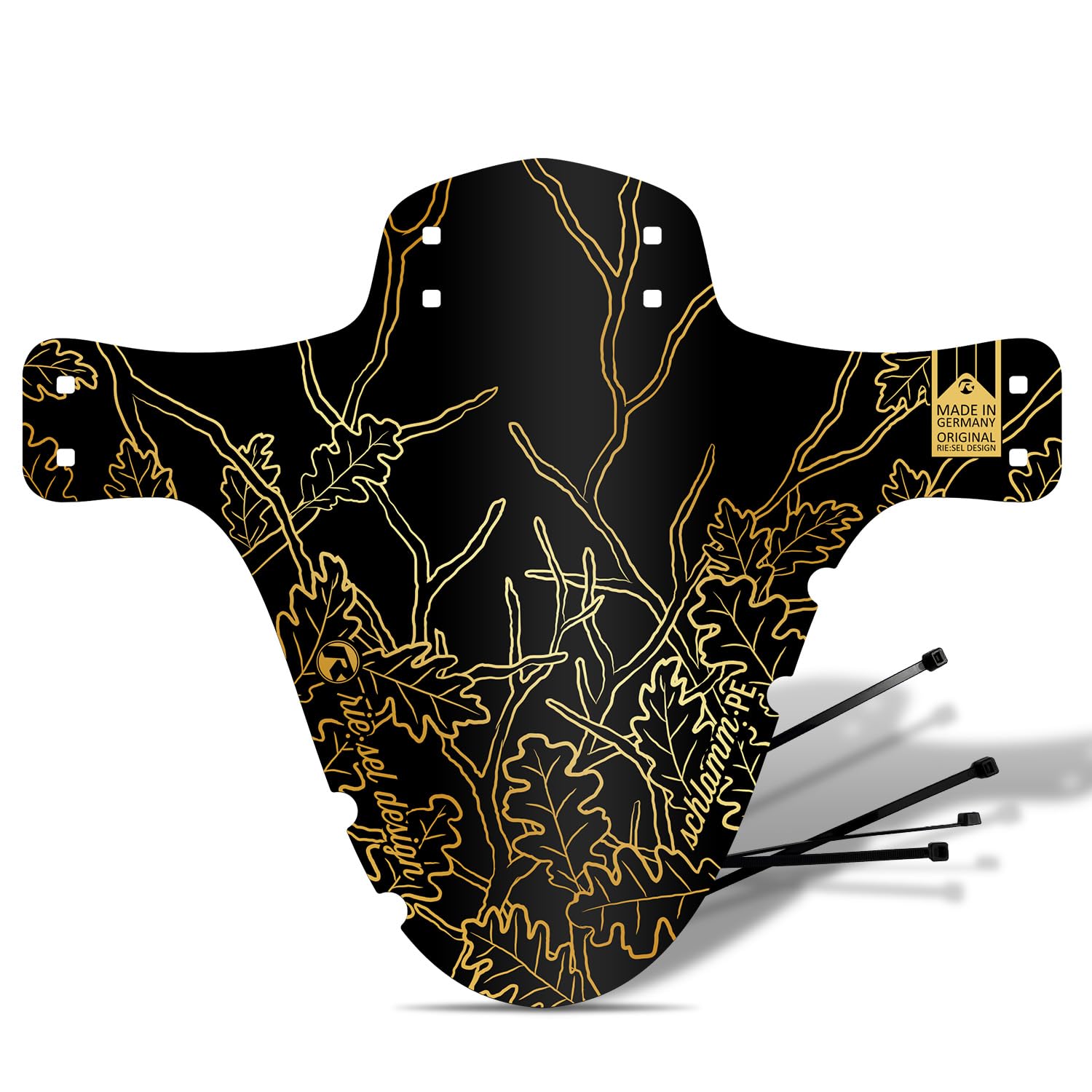 Rie:Sel Design Schlamm:PE Mudguard Splash Guard Mixed, Oak Leaves, Normal