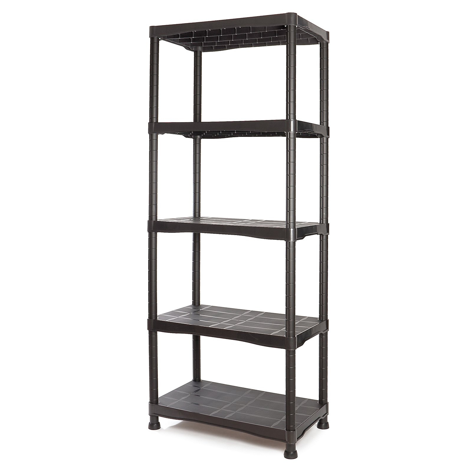 Tayg Plastic Shelving Unit mod. 745, Black