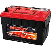 Odyssey Battery, Extreme Series, AGM, 12V, 850 Cranking amps, Top Post, 10.86 in L, 7.87 in H, 6.77 in W, Each