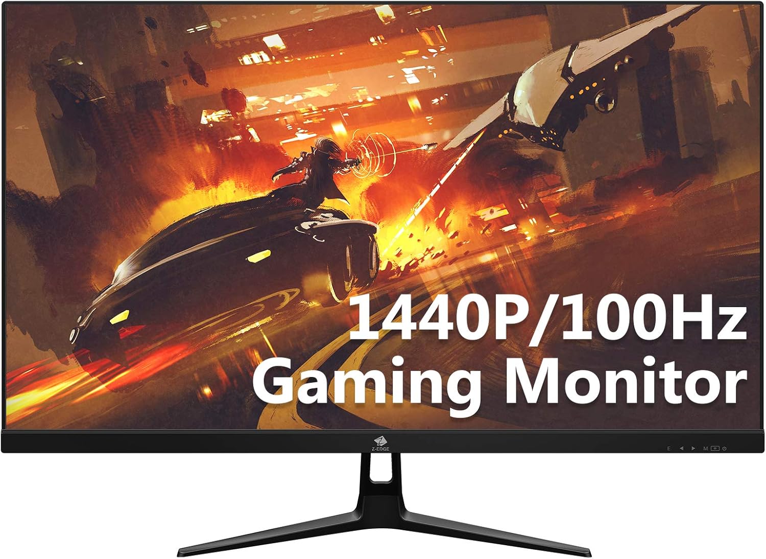 UG27Q 27-inch IPS Gaming Monitor 100Hz - QHD 2K 2560 x 1440 Computer Monitor with HDR and Eye-Care Technology, 178° Wide View Angle