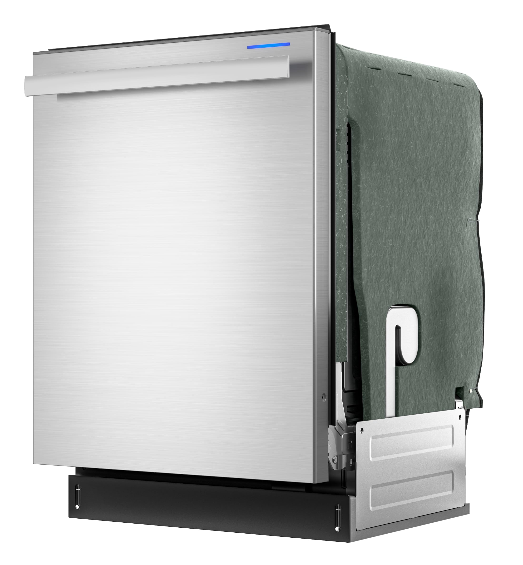 Sharp SDW6736MS 24-inch Stainless Steel Dishwasher, Third Rack, Library Quiet 47 dB, Power Wash Sprayer