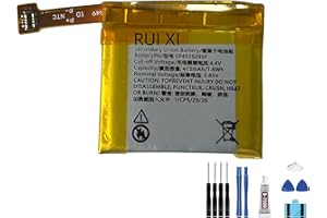 RUI XI Battery compatible For Ticwatch Pro / Pro4G 4G LTE WG12016 S2/E2 415mAh 3.85V SP452929SF Smart Watch Battery
