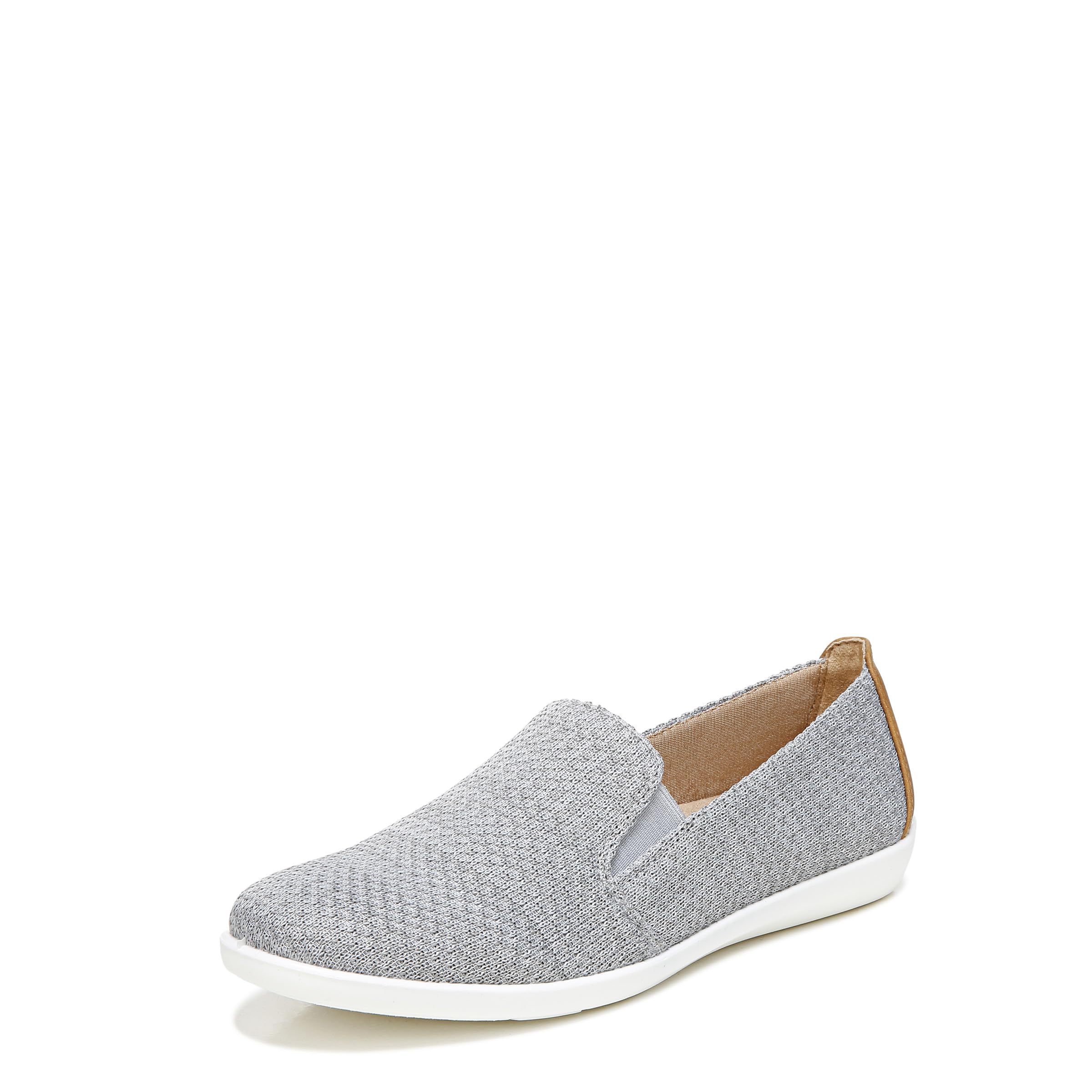 Life Stride Womens Next Level Sneaker Grey Knit 7.5 W
