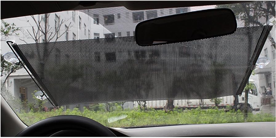 Amazon 風防サンシェードオート伸縮式自動シャッター車を涼しく保つあなたの車のフロントガラスを日焼け止めから守る最高のuv線バイザープロテクター サンバイザー 車 バイク