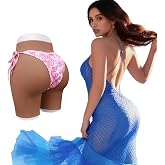 RhymeVase Silicone Hips Enhancer Fake Butt Panties for Crossdresser Transgender Realistic Vaginias Pents Prosthetic Fake Ass