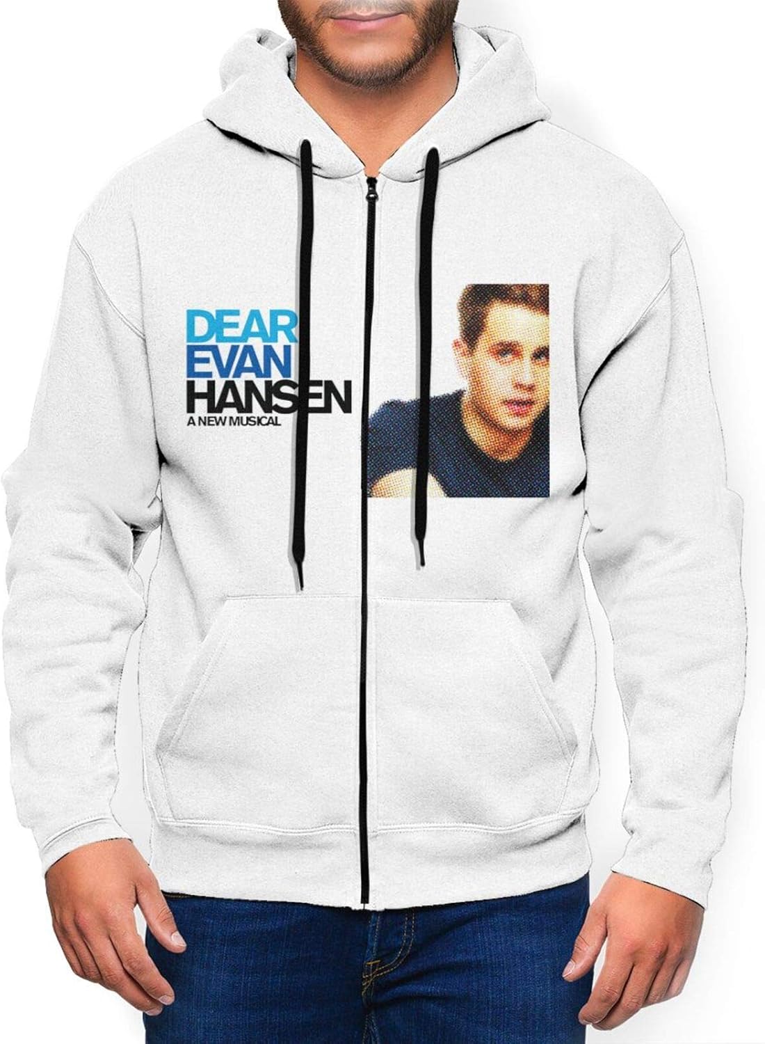 half sleeve hooded jacket