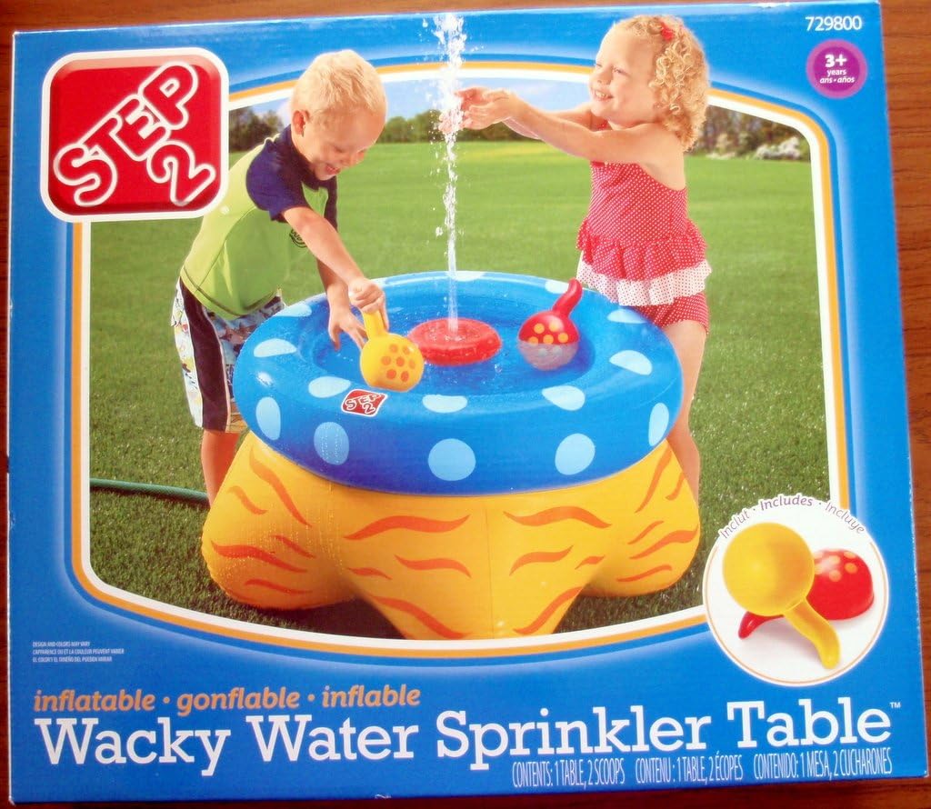 STEP 2 Wacky Water Sprinkler Table