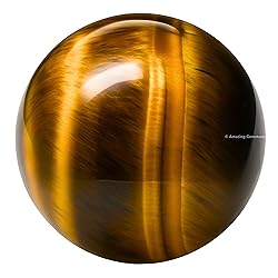 Amazing Gemstone Tiger Eye Crystal Ball - 1 Inches