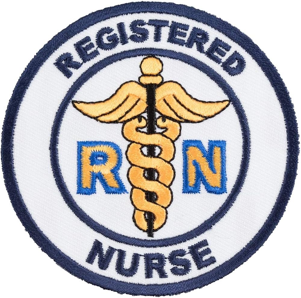 Registered Nurse RN Patch, Medical Patches Amazon.ca Clothing