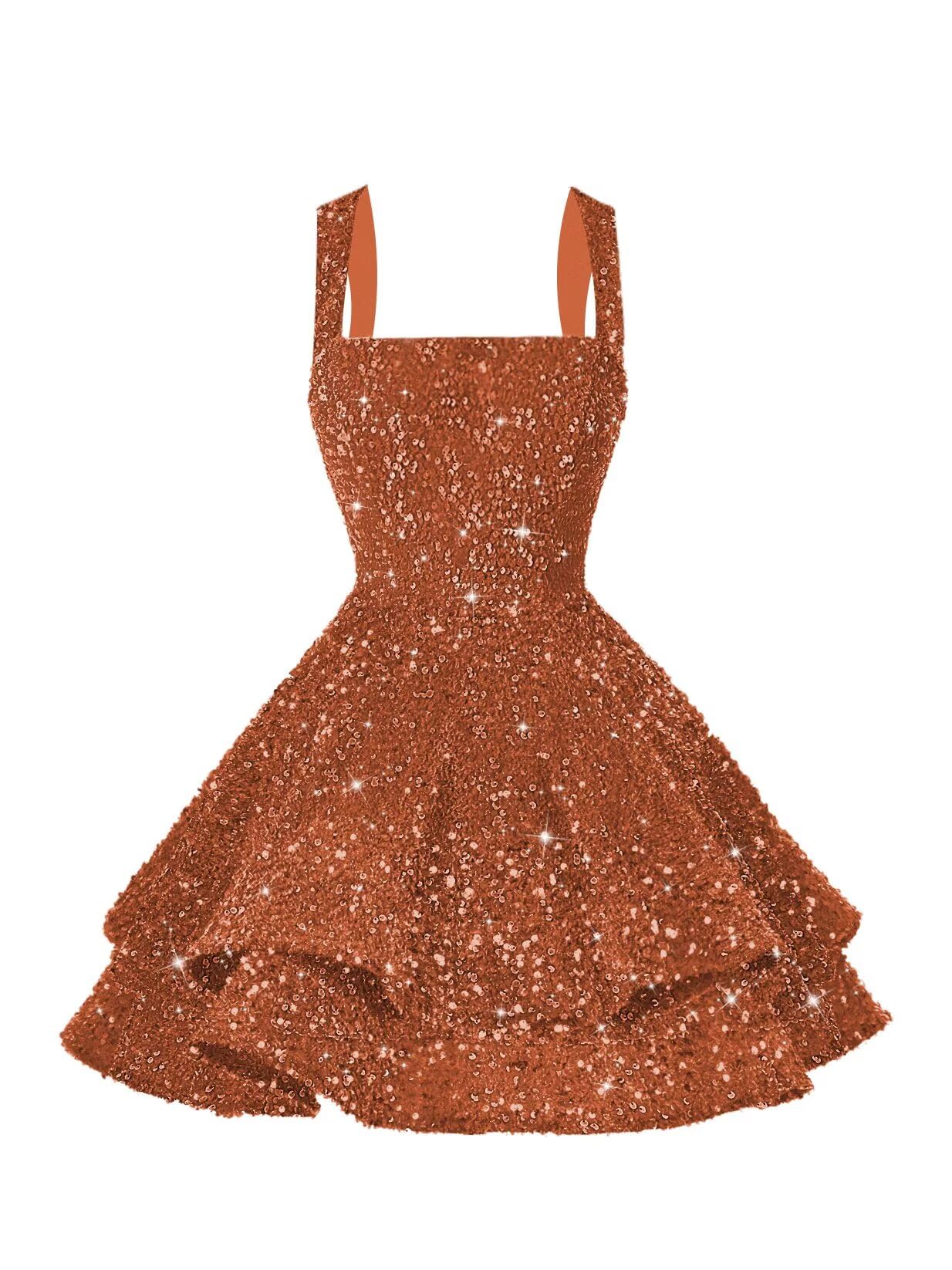 vintys Sparkly Short Prom Dresses for Teens