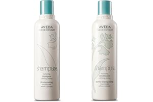 Aveda Shampure Nurturing Shampoo & Conditioner Gift Set | Daily Shampoo & Conditioner for Normal, Fine to Medium Hair | Silicone Free | Includes 2 Full Size Products