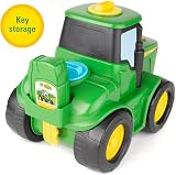 John Deere Key 'N Go Johnny Tractor Interactive Farm Toy Childrens Lights Sounds view 6