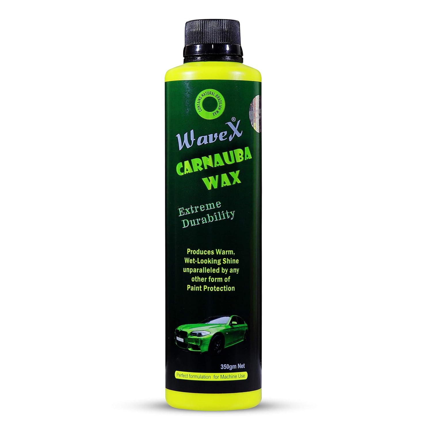 Wavex® Brazilian Carnauba Wax Car Polish 350gm Pure Liquid Carnauba