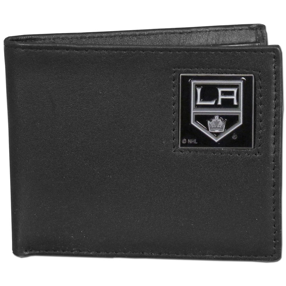 Siskiyou Sports Los Angeles Kings® Leather Bi-fold Wallet Packaged in Gift Box