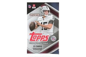 2026 Topps Football EXCLUSIVE Factory Sealed MEGA Foil Pack-15 New Cards!
