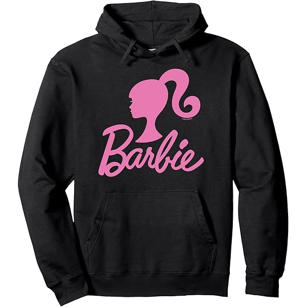 Amazon.com: Barbie Barbie Logo Hoodie ,Grey ,Small : Clothing