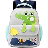 Dinosaur Backpack for Boys Bookbag for Toddler Kids 3-5 Boys School Bags Lightweight Preschool Backpack