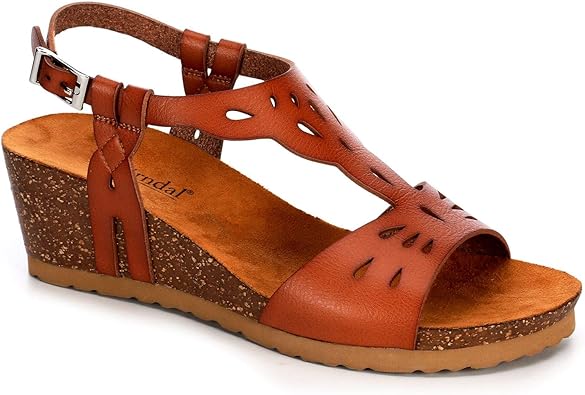 casual comfort wedge sandals