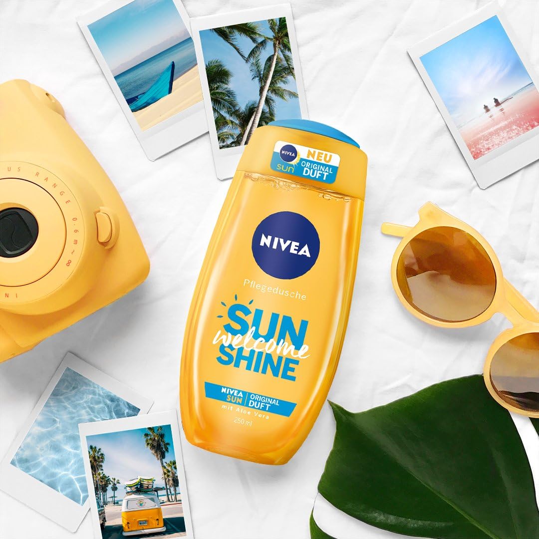 Nivea Welcome Sunshine Shower Care with Aloe Vera in 6er Pack (6 x 250 ML) - Image 4