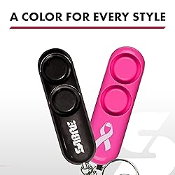 SABRE Personal Alarm With Key Ring, 120dB