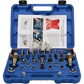 YFIXTOOL Air Conditioning Leak Test Kit, Automotive A/C Repair Kit, 69925 Multiple Flushing and Car Leak Test Adapter Kit