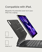 Belkin Pro iPad Keyboard Case with Magnetic Stand Backlit Keyboard for iPad Air view 2