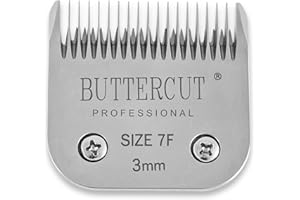 Geib Buttercut Stainless Steel Dog Clipper Blade, Size-7F, 1/8-Inch Cut Length