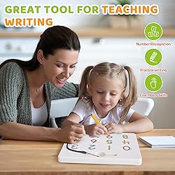 GAMENOTE Magnetic Number Tracing Board, 2 in 1