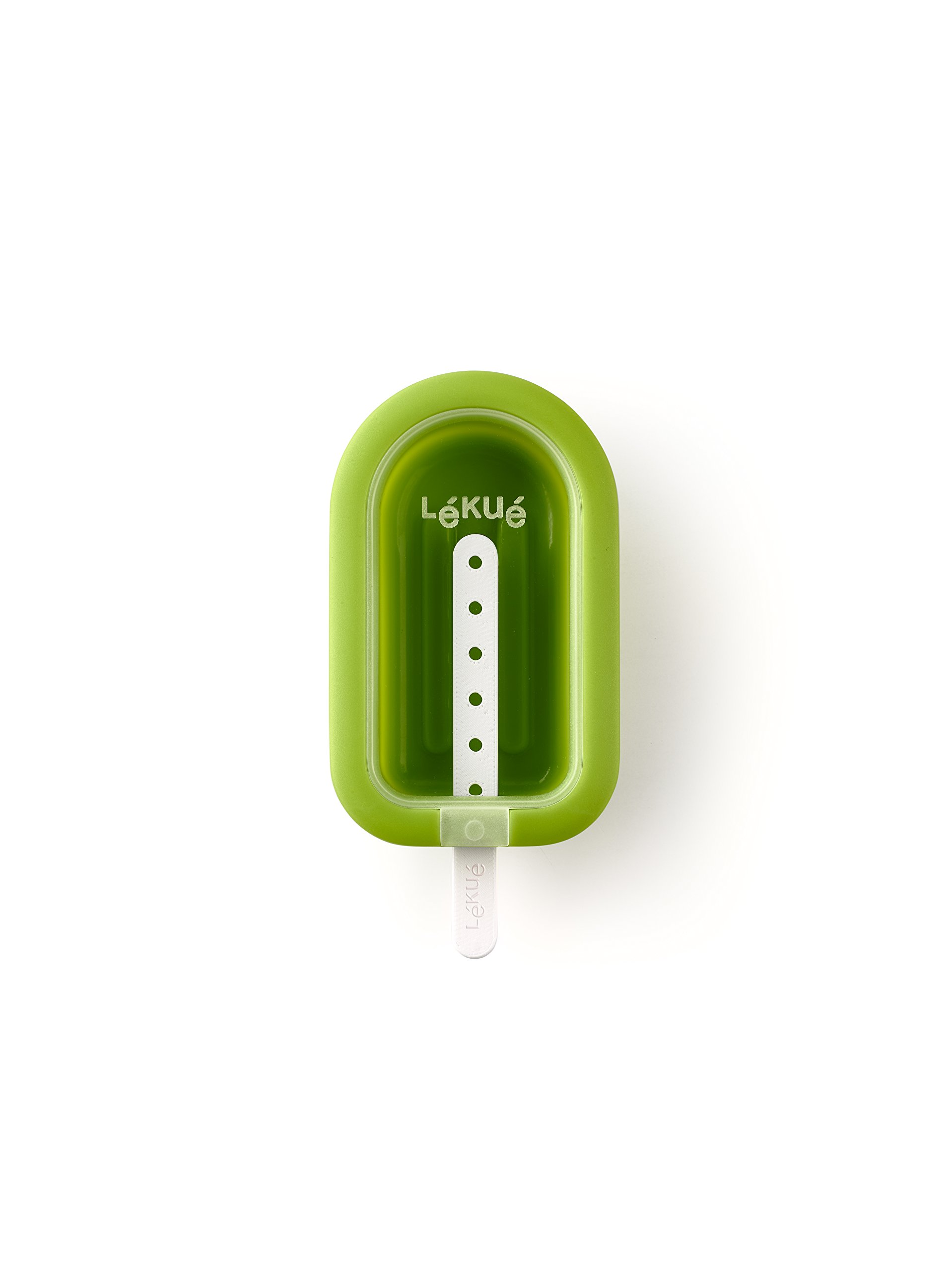 Lékué Classic Stackable Popsicle Ice Mold, Green, 95 ml
