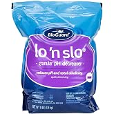 BioGuard Lo 'N Slo Granular pH Decreaser, 8 lb, Single Pack | Total Alkalinity Balancer, Quick Dissolving, Suitable for All Pool Types