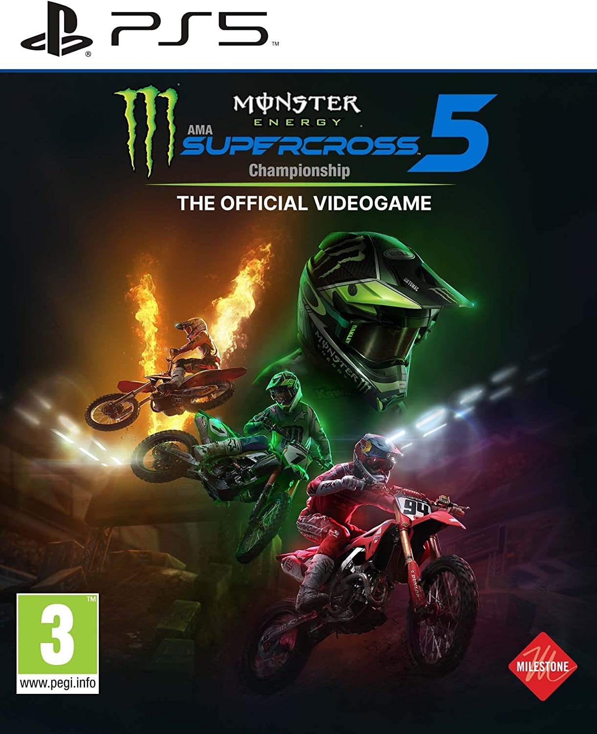 MILESTONE Monster Energy Supercross - The Official Videogame 5 (Playstation 5)