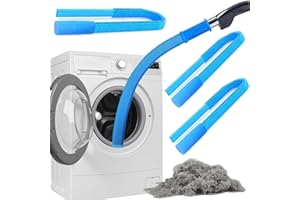 Dryer Lint Vacuum Attachment, Dryer Vent Cleaning Kit, Dryer Cleaning Hose, Vacuum Attachment for Dryer Vent with Most Cleane