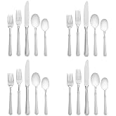 Pfaltzgraff Providence (Glossy) 18/10 Stainless 20pc. Flatware Set