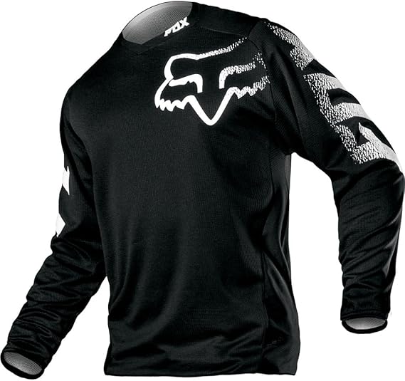MTB/MXOberteil für Kinder von Fox Racing , Long Sleeve Blackout, Large