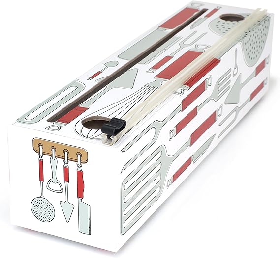 ChicWrap Big Chef Refillable Plastic Wrap Dispenser and 750