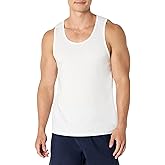 Amazon Essentials Men's Quick Dry Tech Stretch Active Sleeveless Tank Top Workout Shirt