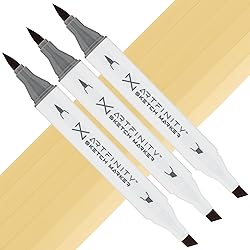 Artfinity Sketch Marker Sets - Set of 3 - Toast