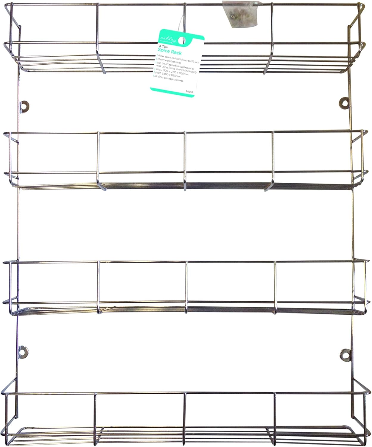 Ashley vierflammig Spice Rack, Silber: Amazon.de: Küche & Haushalt