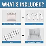 Honeyera The Original Over Door Storage for Stuffed Animals Organizer view 5
