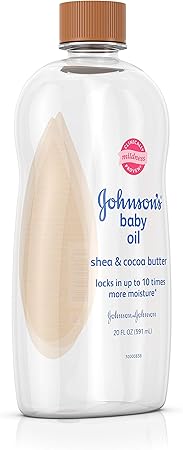 johnson baby oil shea and cocoa butter