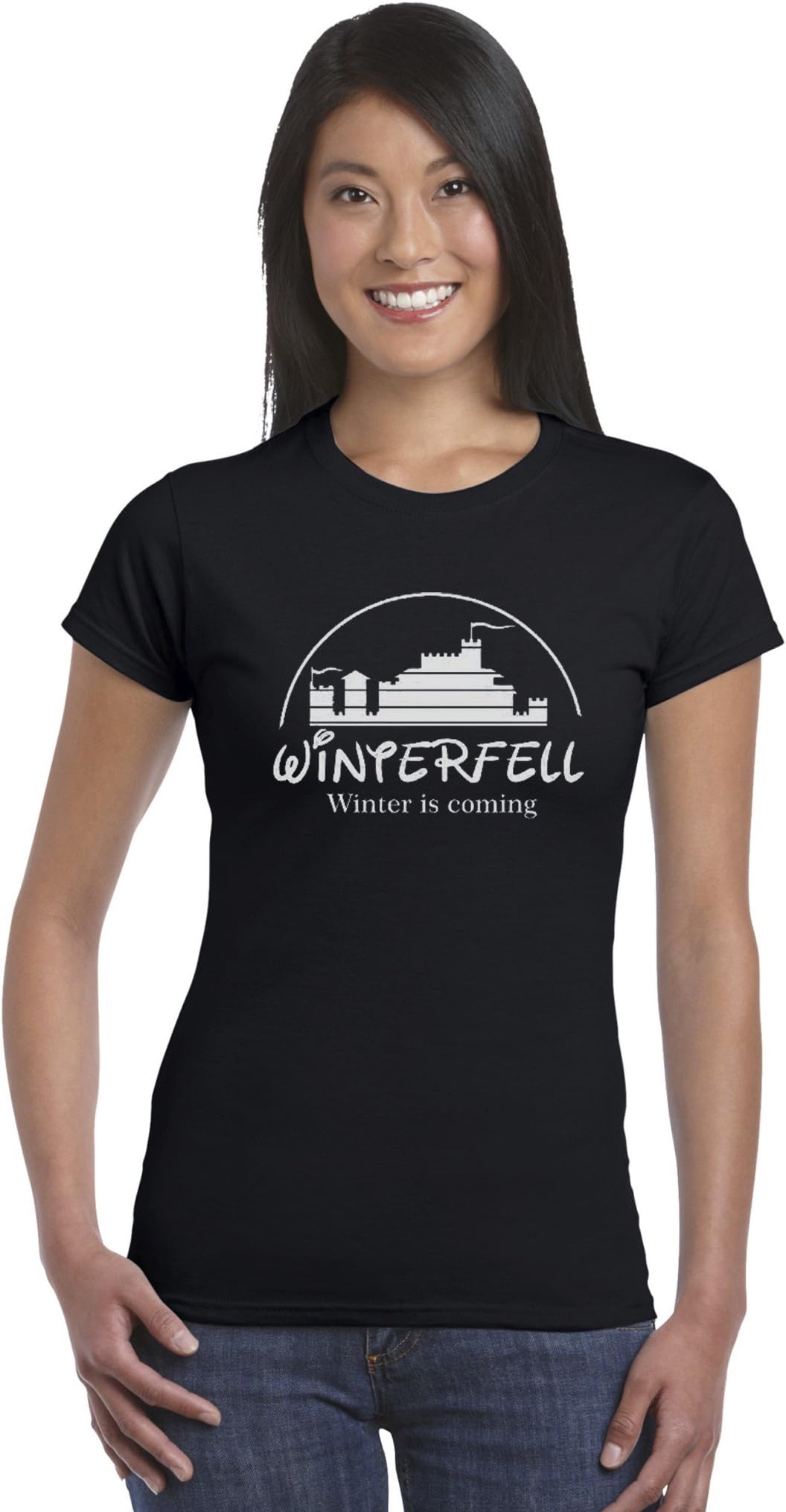Winterfell GOT Rule of The North Ladies T-Shirt Top Tee