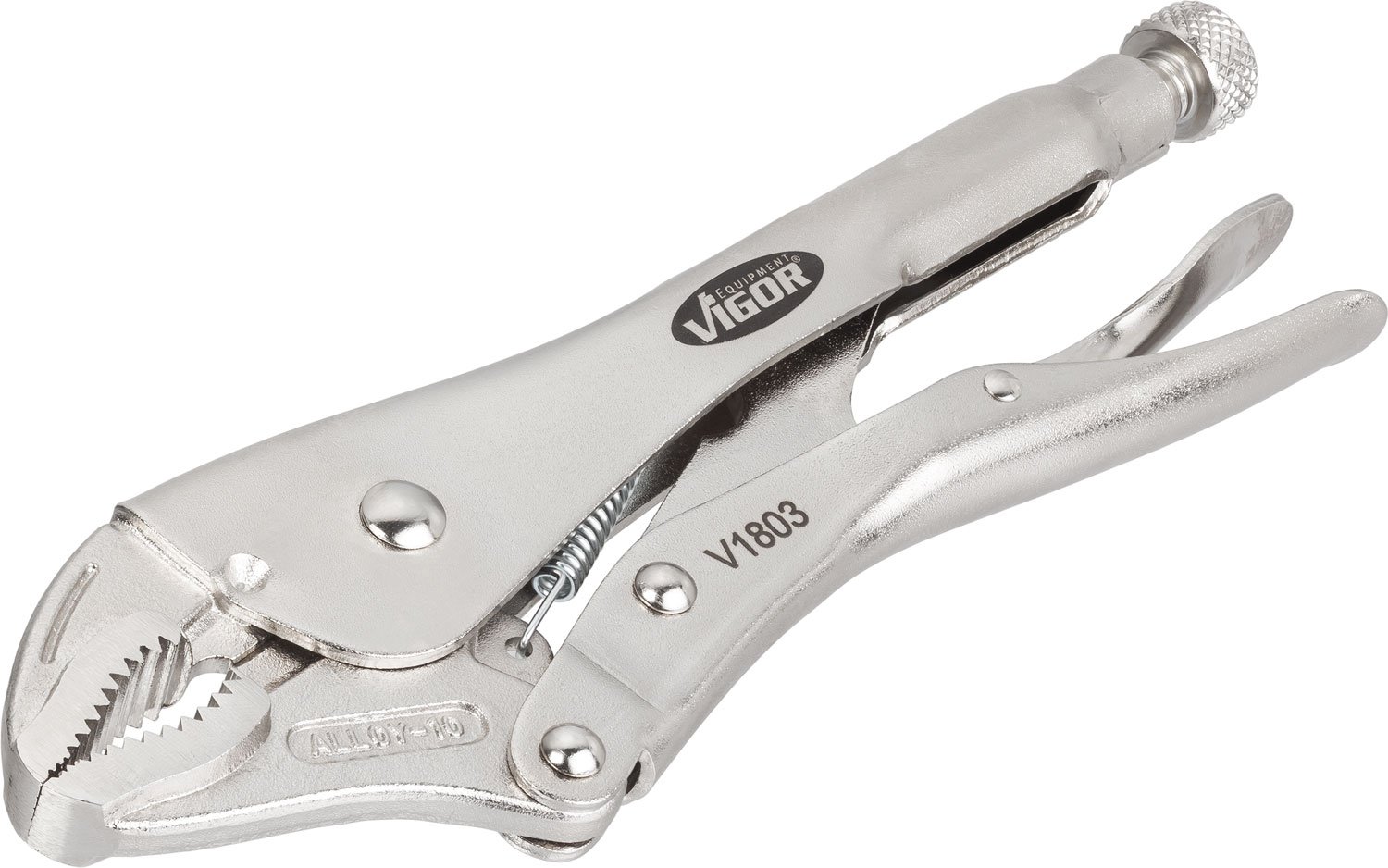 VIGOR V1803 Large Universal Grip Pliers - Multi-Colour