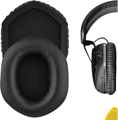 geekria quickfit protein leather replacement ear pads for vmoda crossfade wireless m 100 lp lp2 headphones earpads headset ear cushion repair