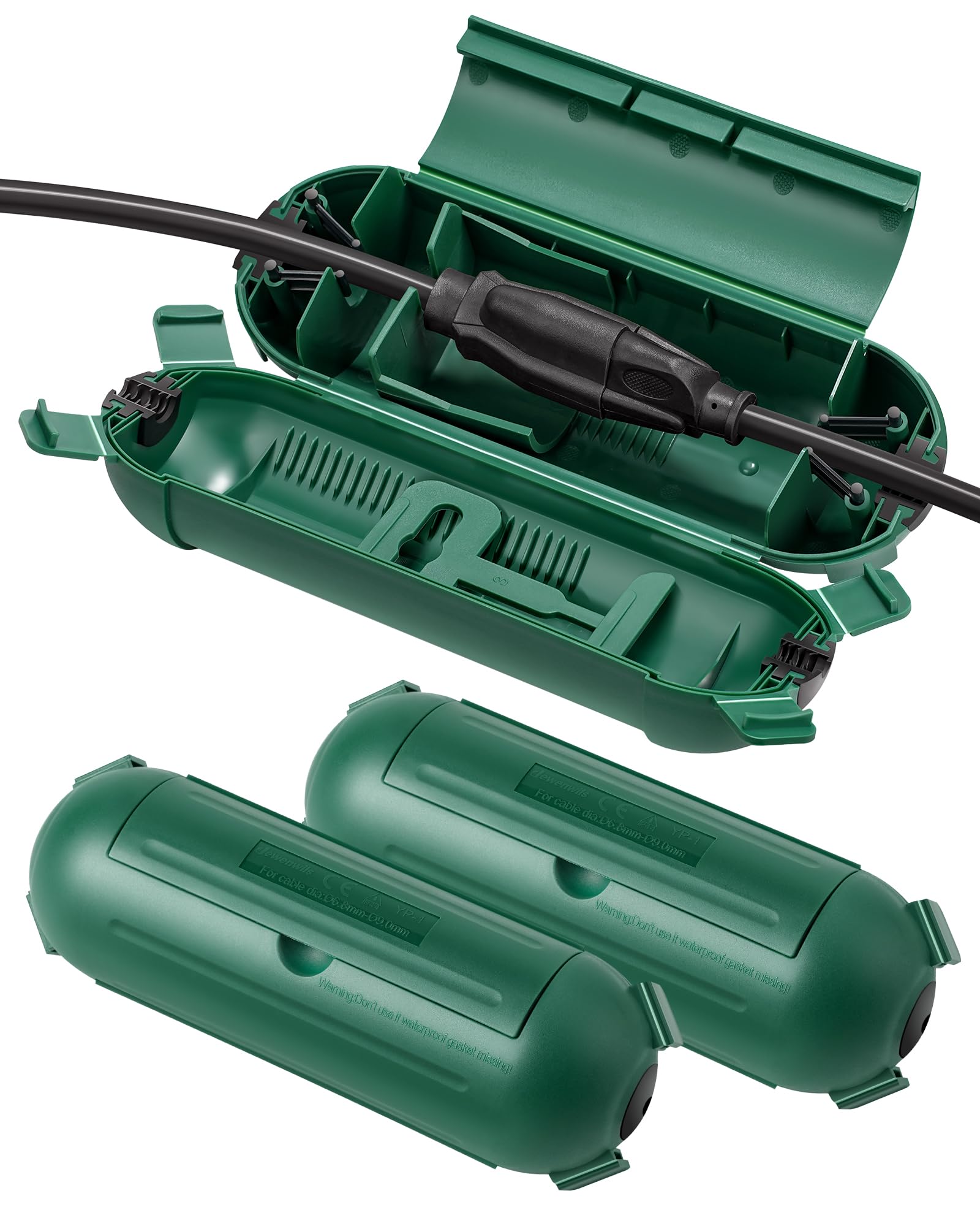 DEWENWILS 3Pack Outdoor Extension Cord