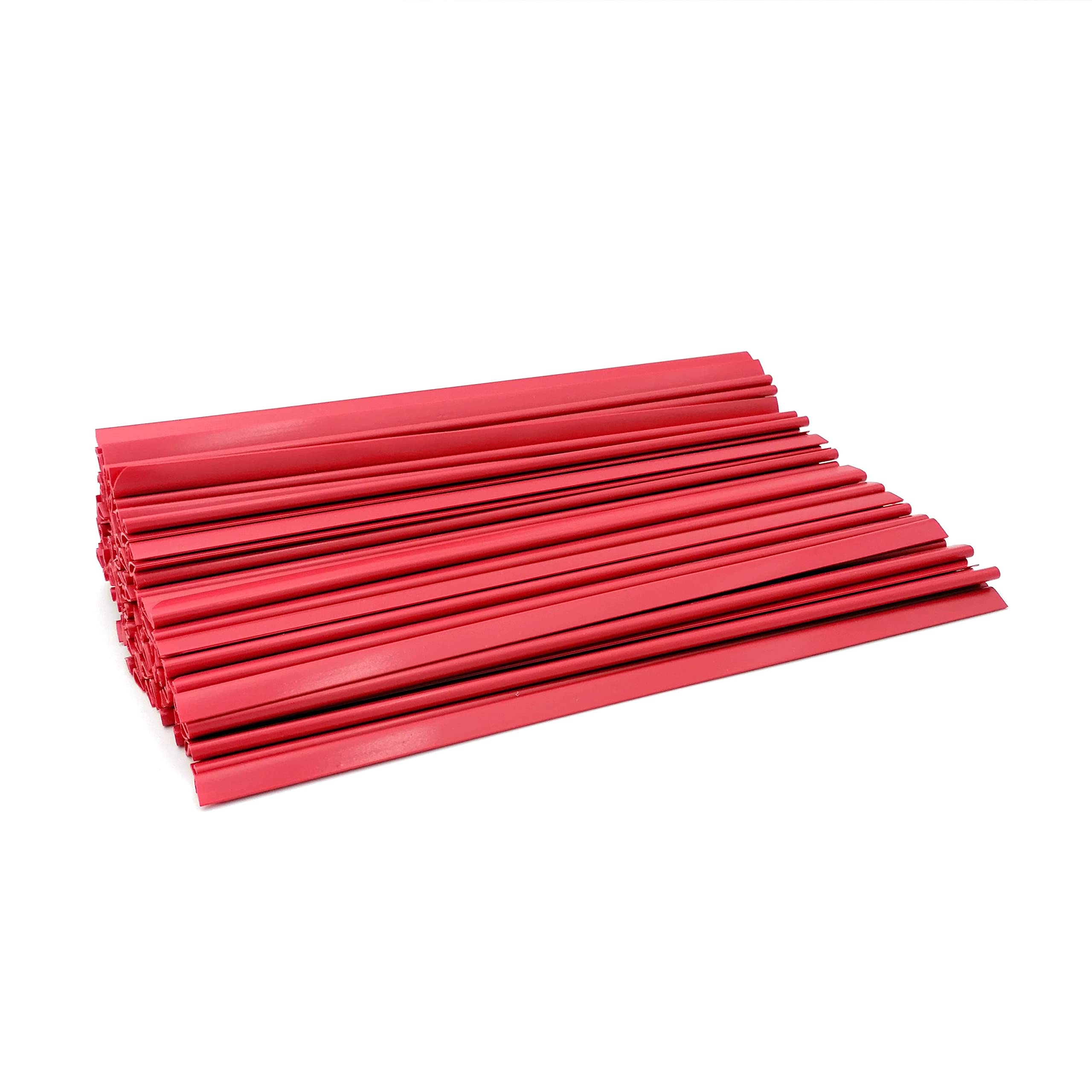 Paper Binds, A4 Diameter 3 mm, Capacity 15 Sheets, Pack of 100, Red