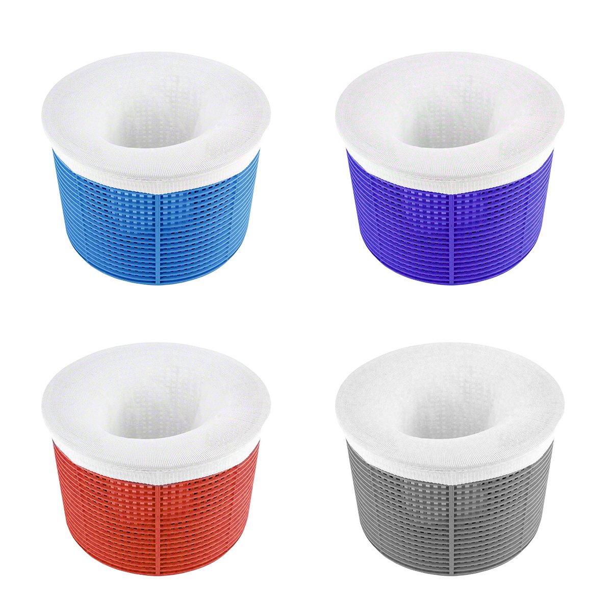 Pool Skimmer Socks (10-Pack), iCreating Large Premium Fine Mesh Screen Swimming Pool Filter Saver for Baskets, Filters and Skimmers