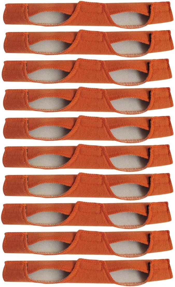 TOPWA 10PCS Sweatband welding Brown Sweatband Hard Hat Headbands for Welding Helmets,Cycle Ricing,Hard Hat 25x9.5cm - Image 5