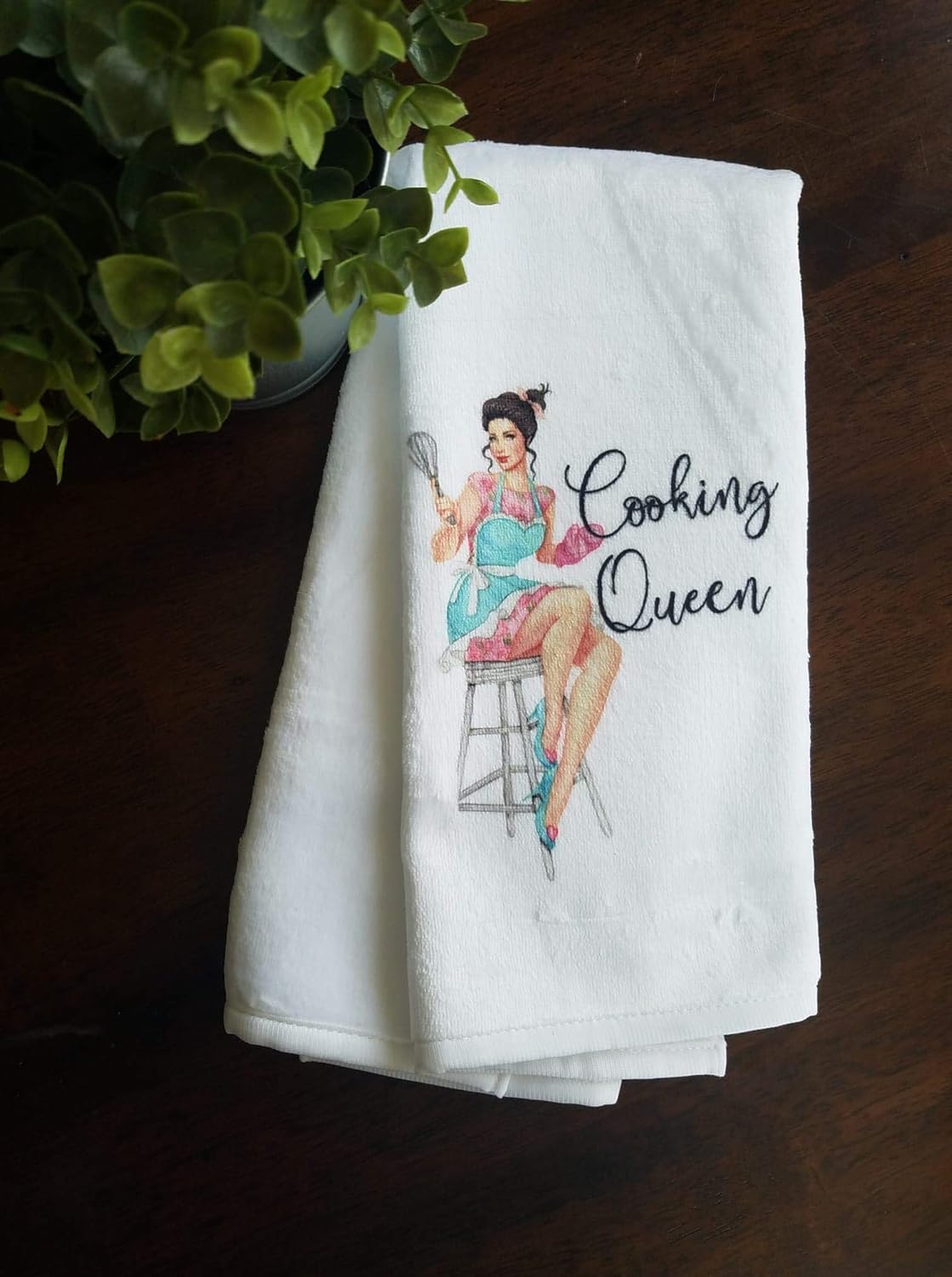 Amazon Com Funny Retro Kitchen Towel Mother S Day Gift For Her