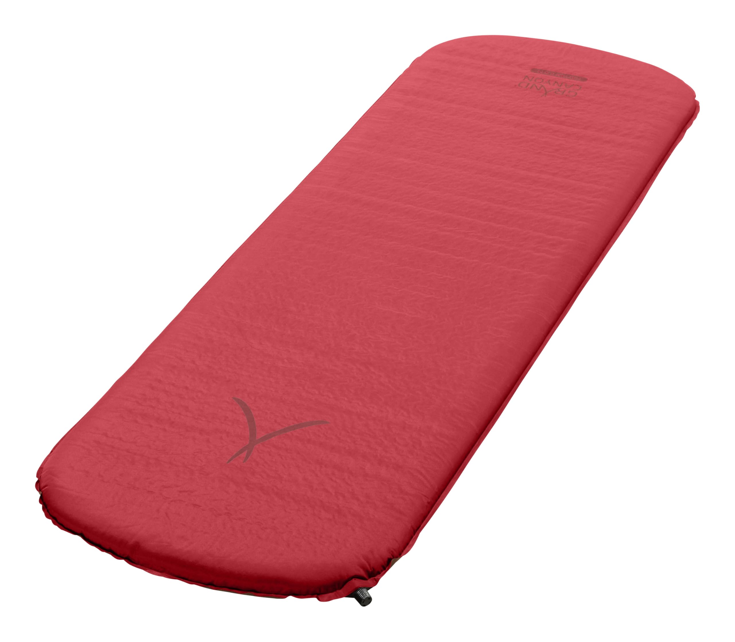 Grand Canyon HATTAN 5.0 M - Self inflating camping mat - 185x55x5,0cm - American Beauty (burgundy red)